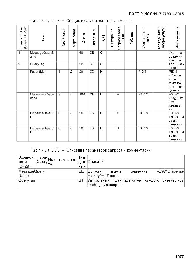 ГОСТ Р ИСО/HL 7 27931-2015, страница 1084